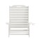 Flash Furniture White Adjustable Chaise Lounger with Cupholder, 2PK 2-LE-HMP-2017-414-WT-GG - alternate 6
